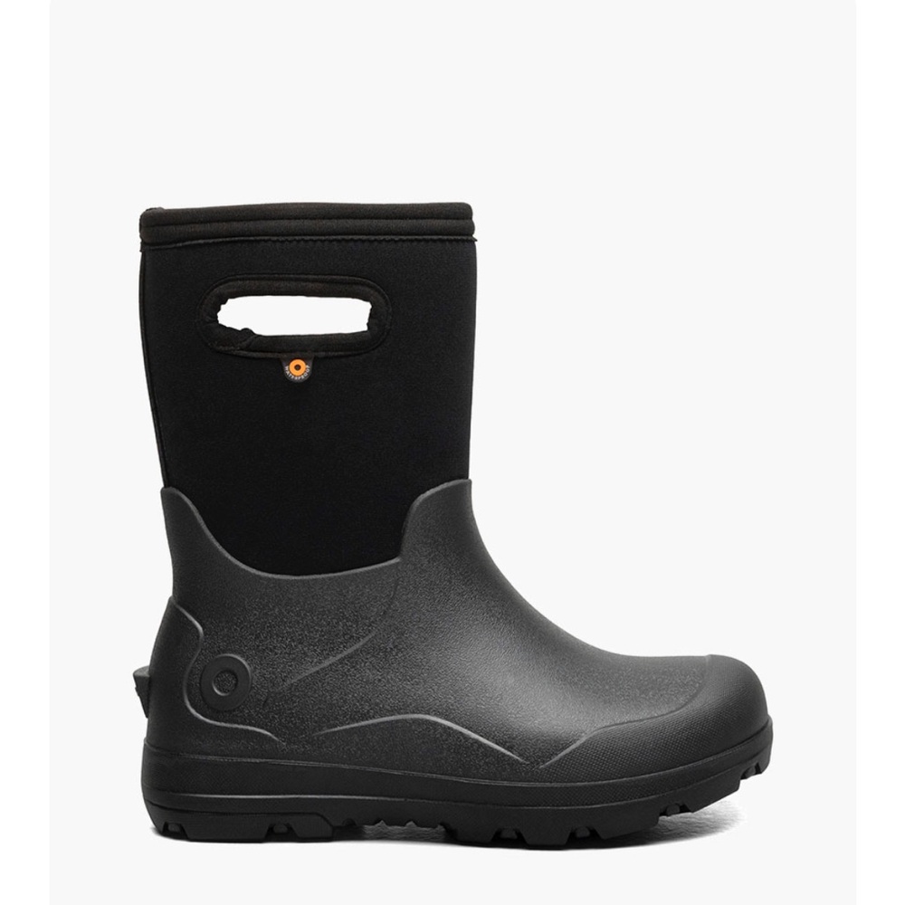 Youth Black Bogs Boots